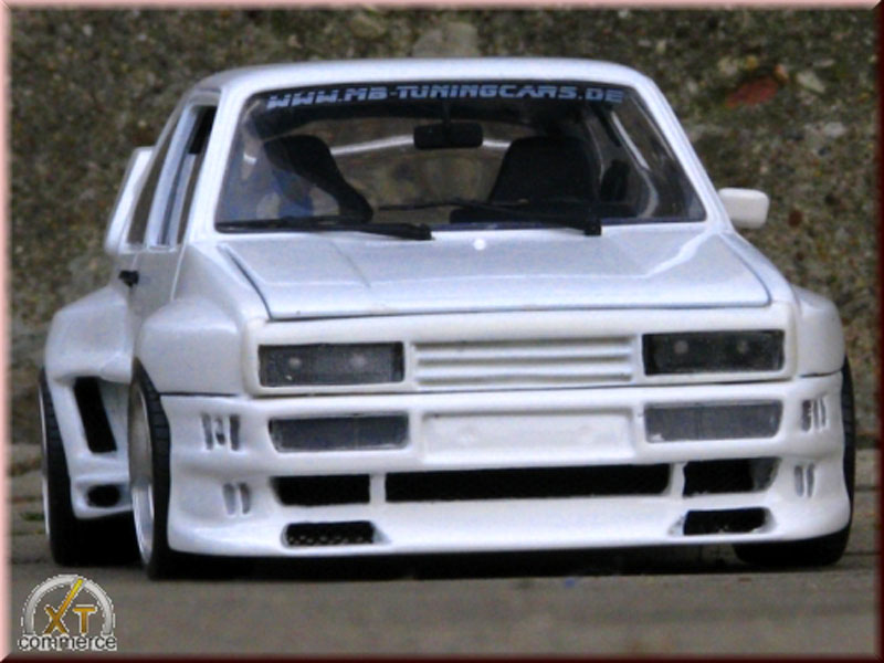 Volkswagen Golf 1 GTI 1/18 Solido 1 GTI kit carrosserie gto rieger bianco modellino in miniatura